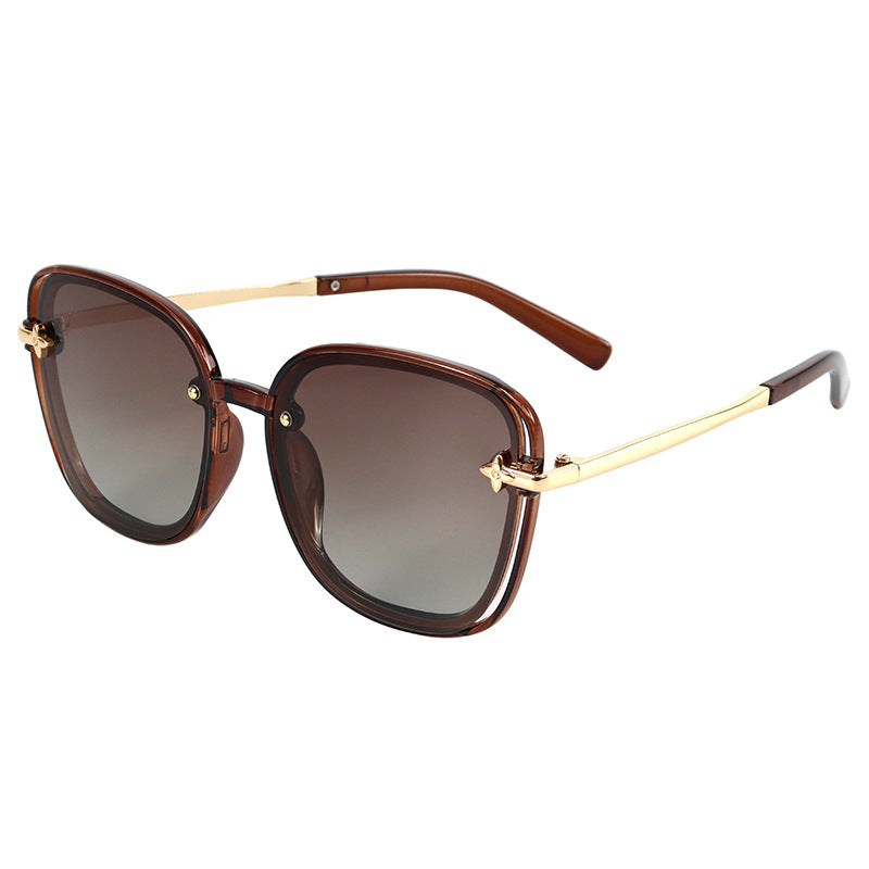 Sun protection retro sunglasses for women