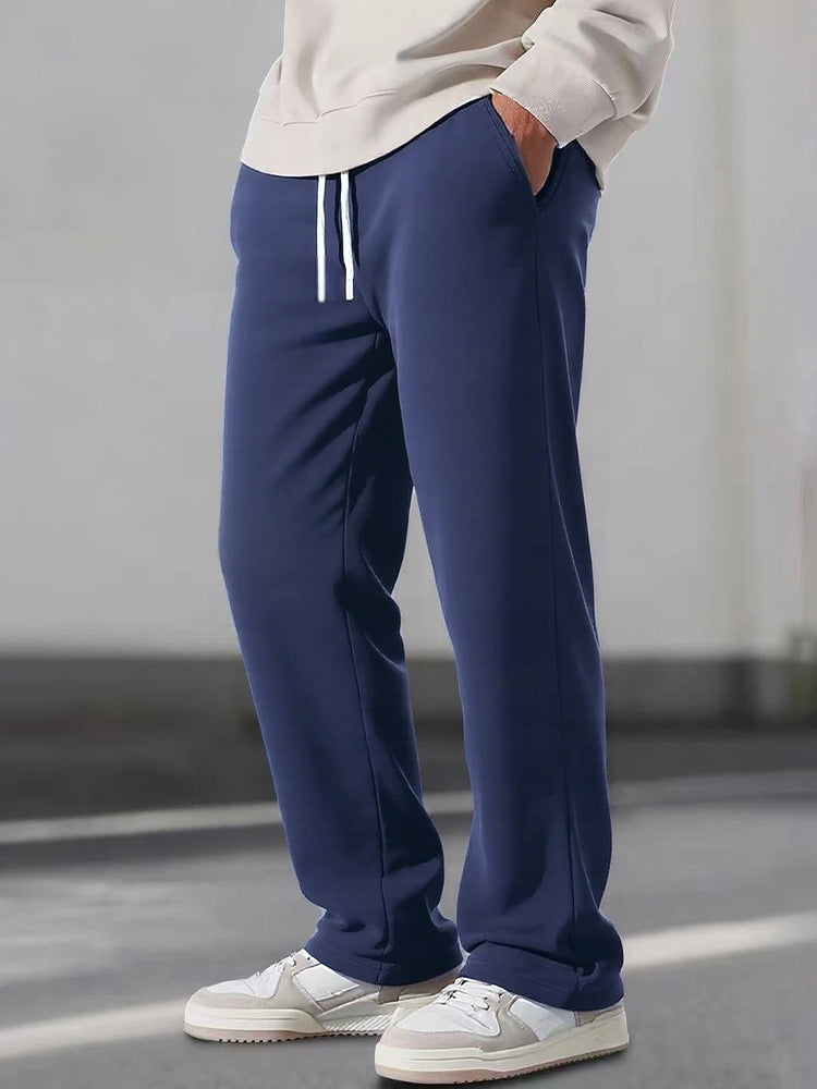Fleece-Lined Pants Men's Casual Sweatpants
