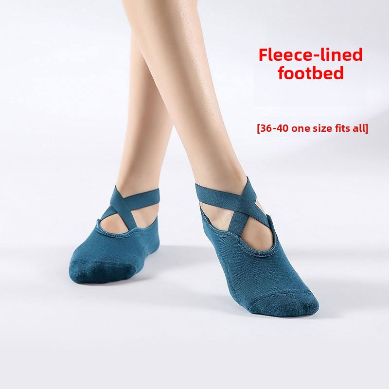 Yoga Socks Anti-Slip Five-Toe Cotton Fitness Socks