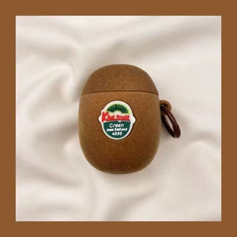 Cartoon Kiwi Silicone AirPods Case for Apple 1/2/3/4/Pro/Pro2