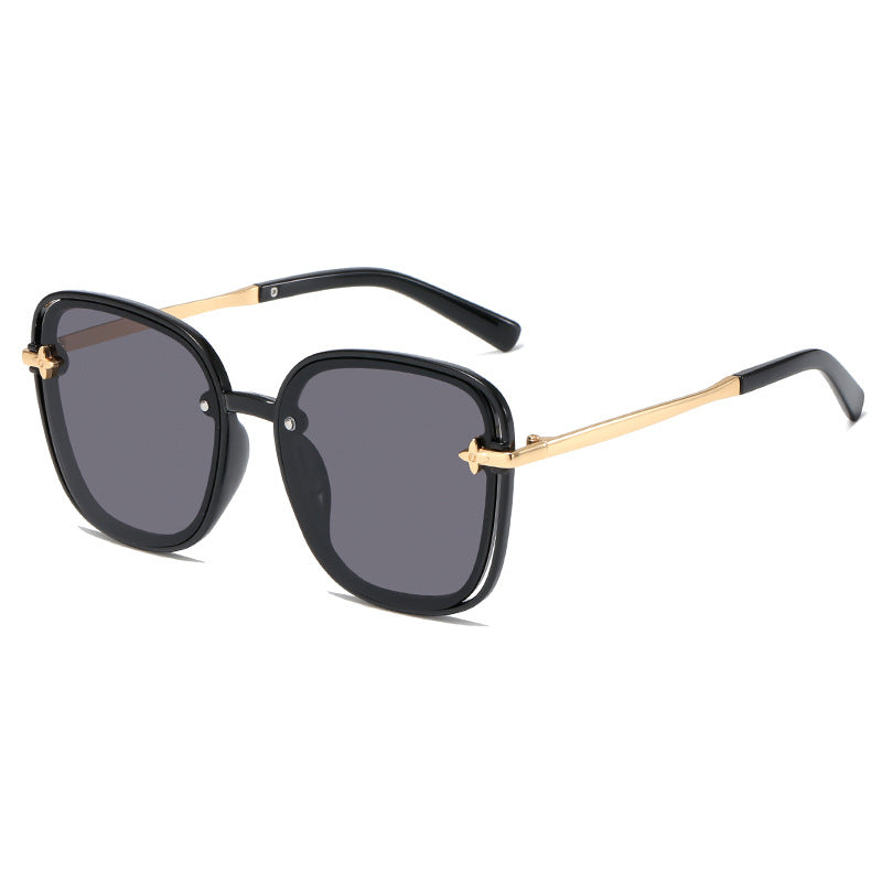 Sun protection retro sunglasses for women
