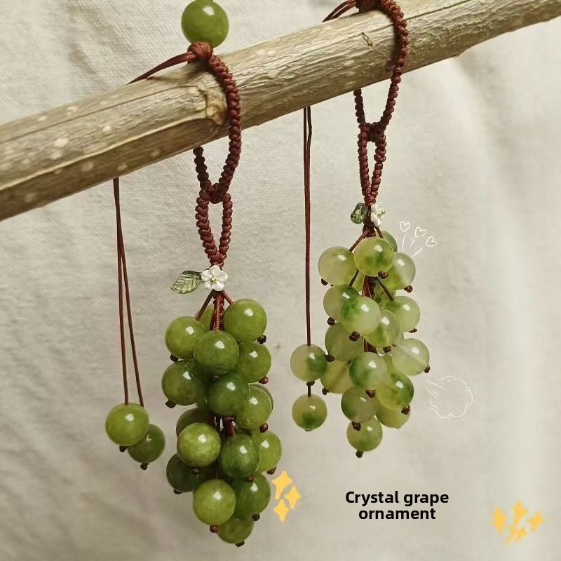 Color-changing grape pendants