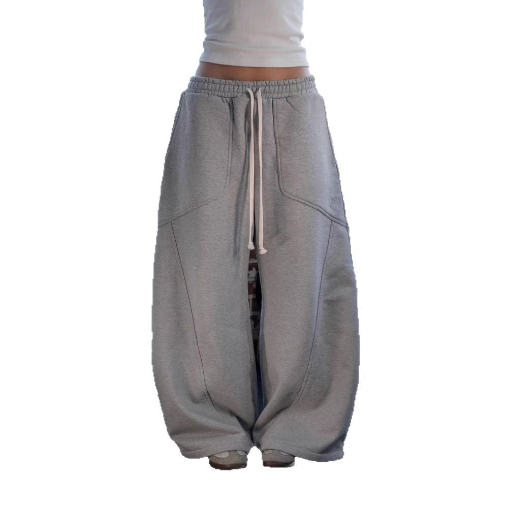 Embroidered sweatpants for men and women