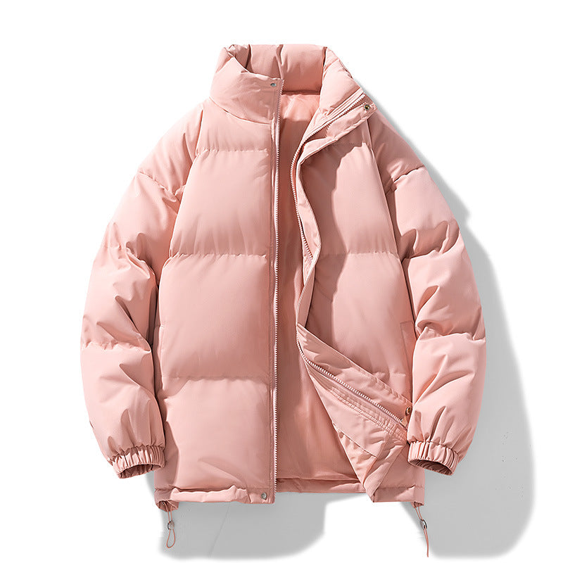 Men's Winter Fleece-Lined Cotton Jacket