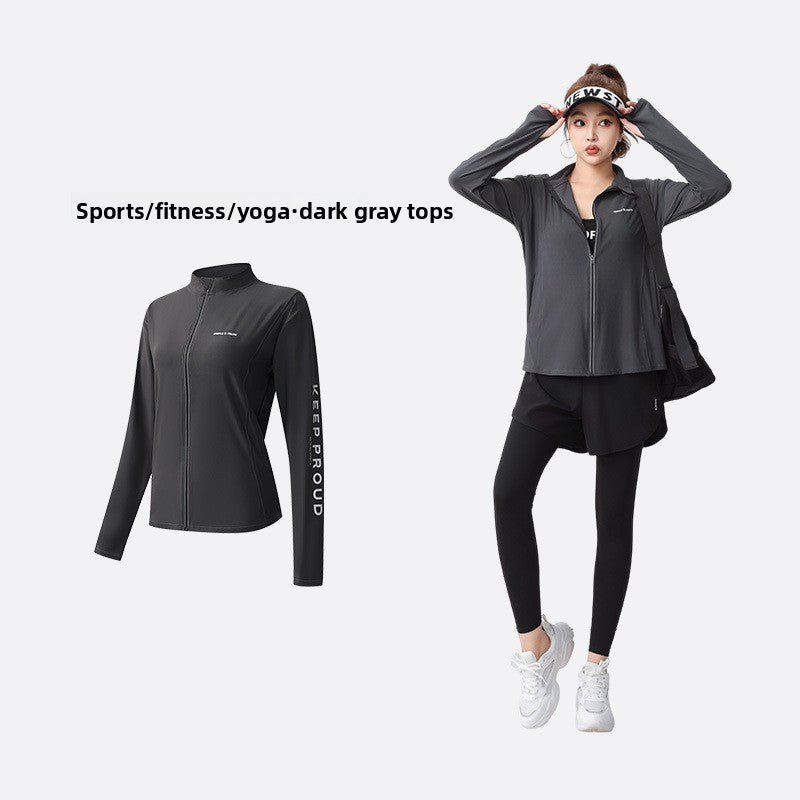 Women's Yoga Fitness Two-Piece Set