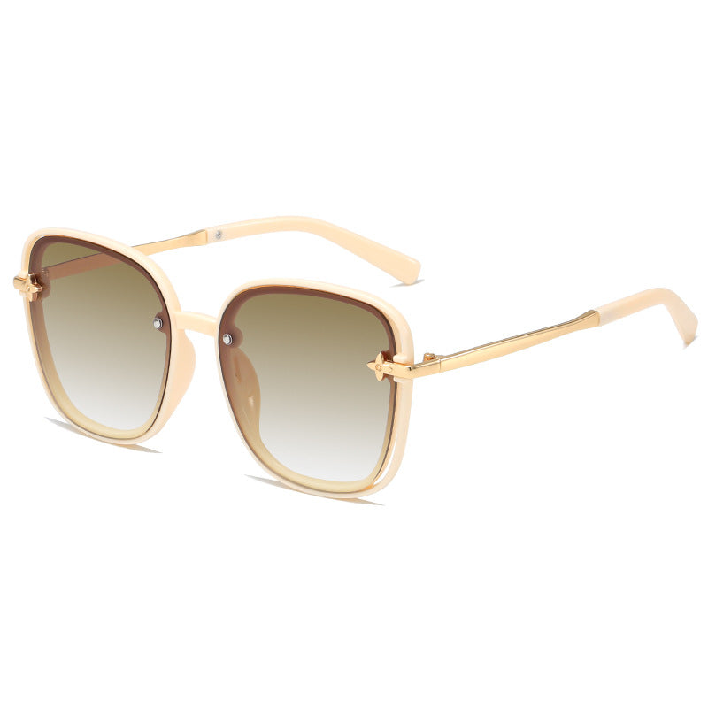 Sun protection retro sunglasses for women