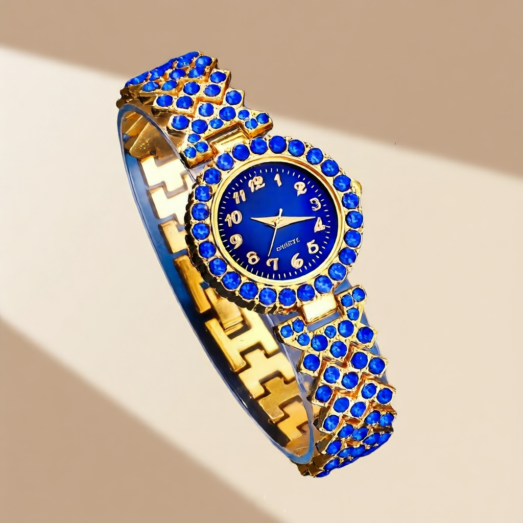 Ladies' watches with rhinestones