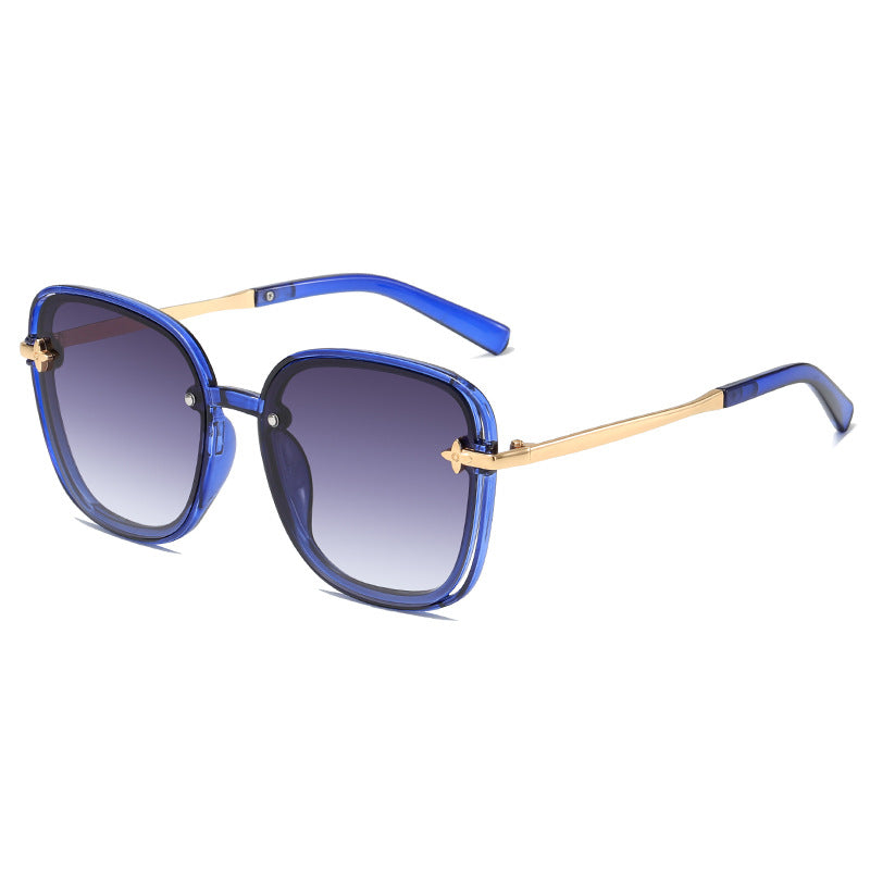 Sun protection retro sunglasses for women