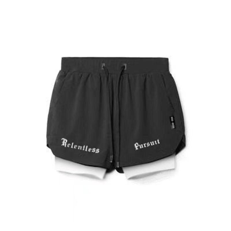 Men's Double-layer Breathable Sports Shorts