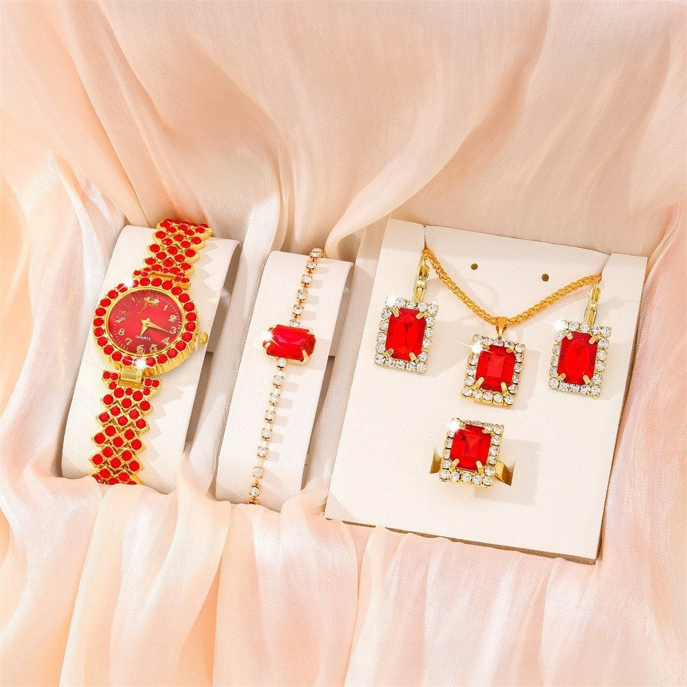 Ladies' watches with rhinestones