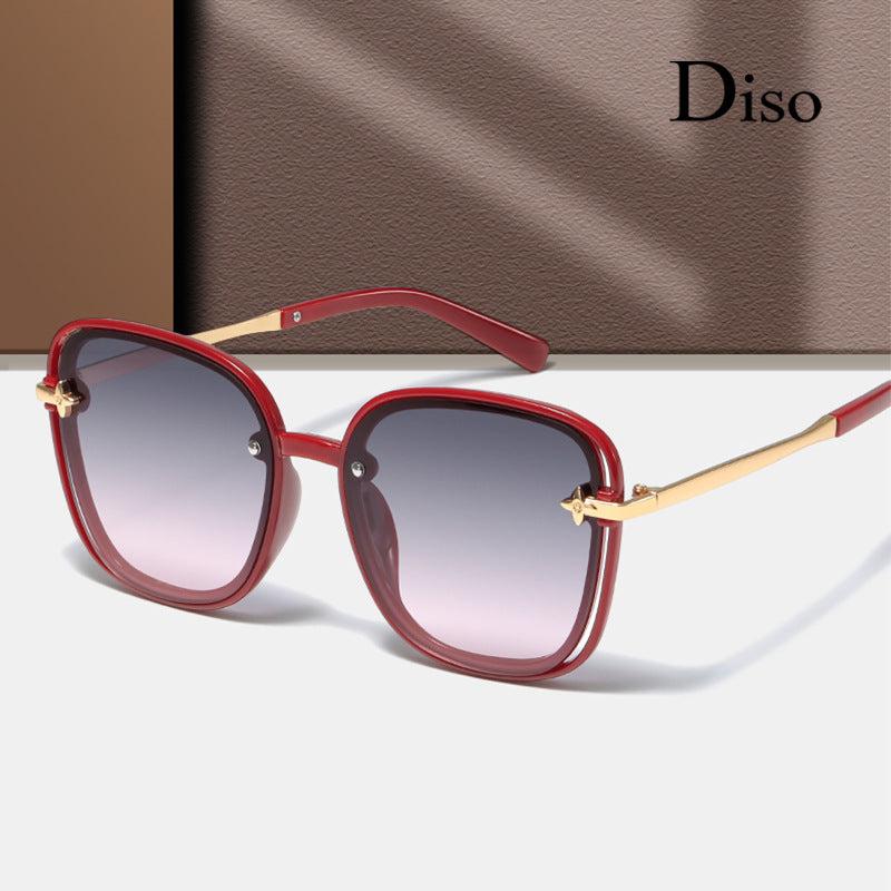 Sun protection retro sunglasses for women