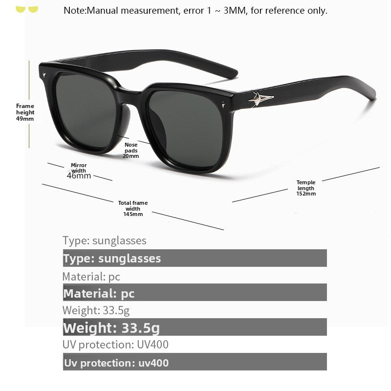 Uv-blocking sunshade glasses