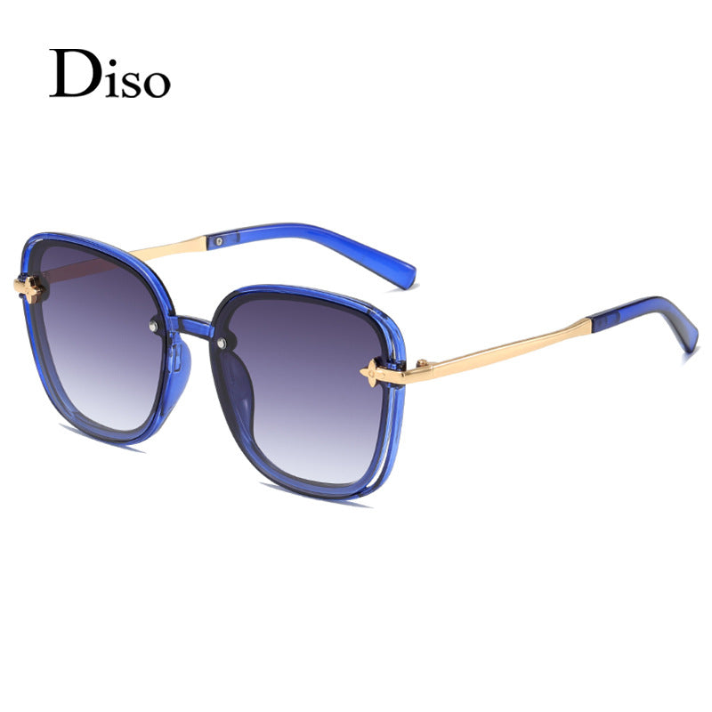 Sun protection retro sunglasses for women