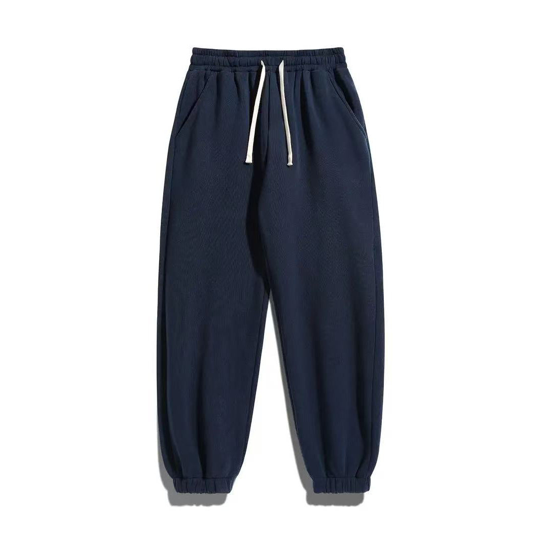 Fleece-Lined Pants Men's Casual Sweatpants