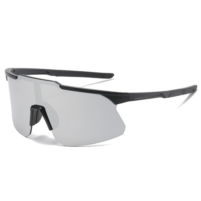 Outdoor UV400 Protection Half-Frame Sunglasses