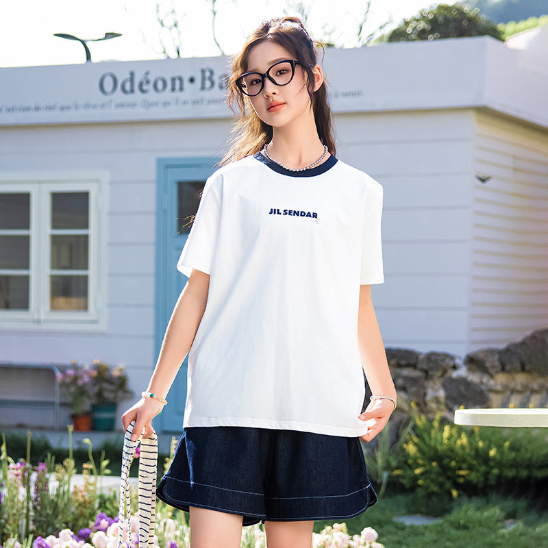 Loose and versatile casual tops and shorts for summer