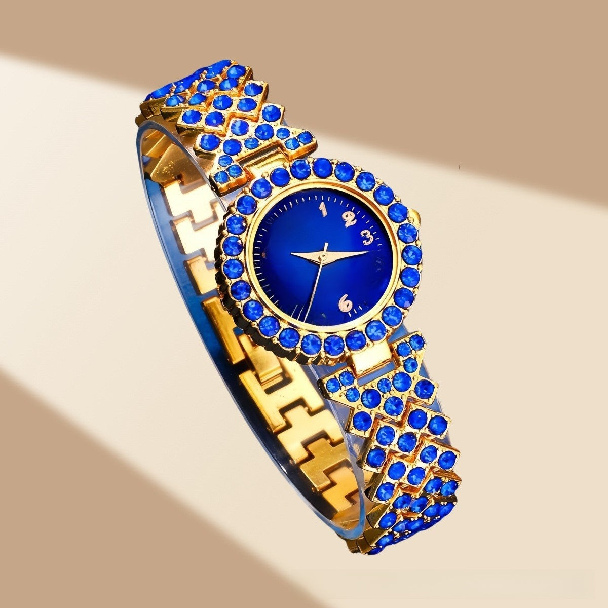 Ladies' watches with rhinestones