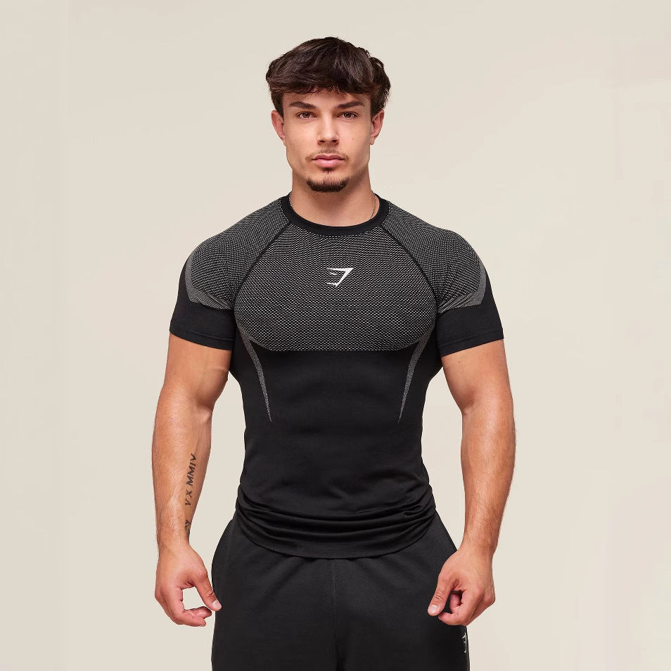 Fitness tops for men's casual wear