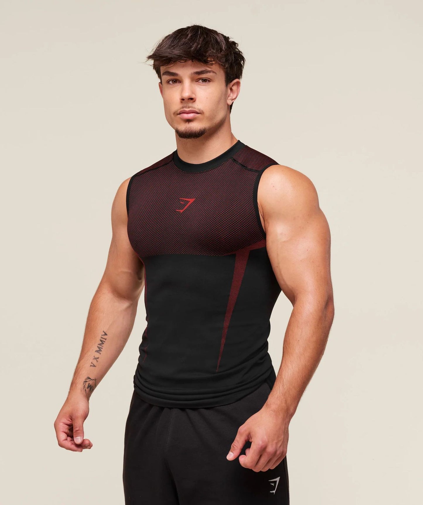 Fitness vest men's shirt casual breathable