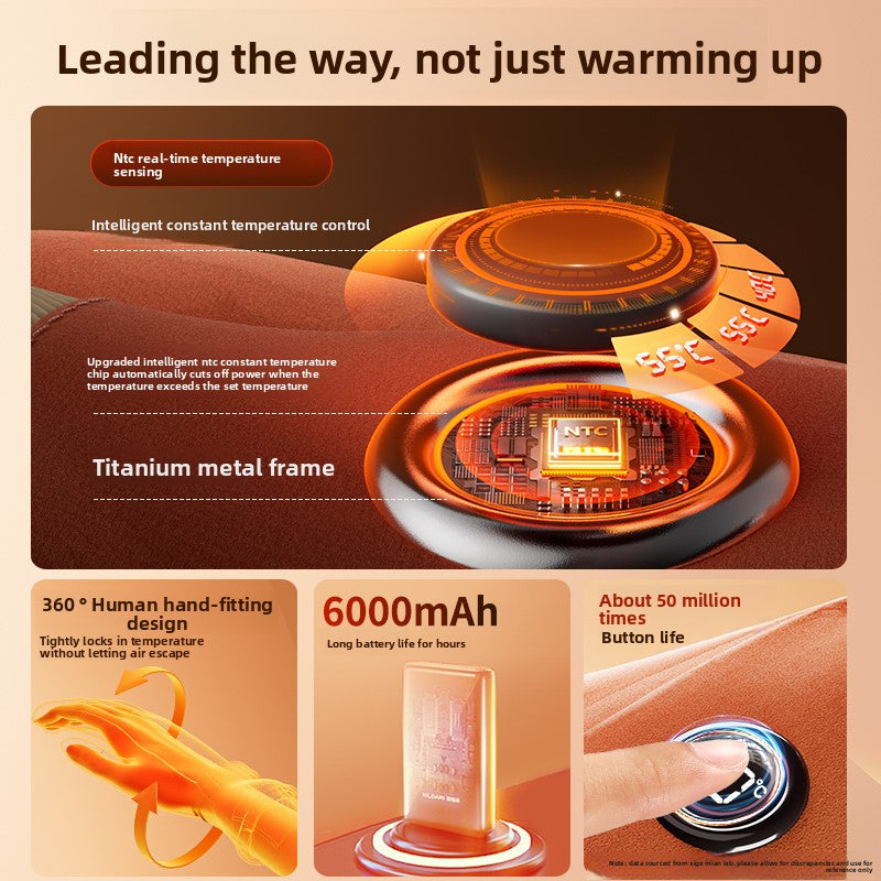 Heating Gloves Men's and Women's Heattech Winter