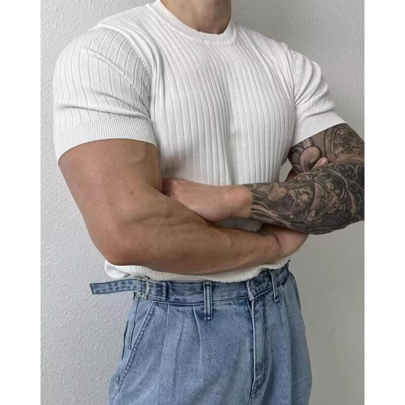 Men's Slim Fit Short Sleeve Polo Shirt