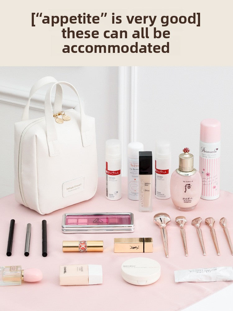 Large-capacity cosmetic bag for storage