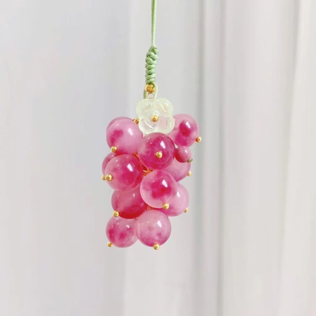 Color-changing grape pendants