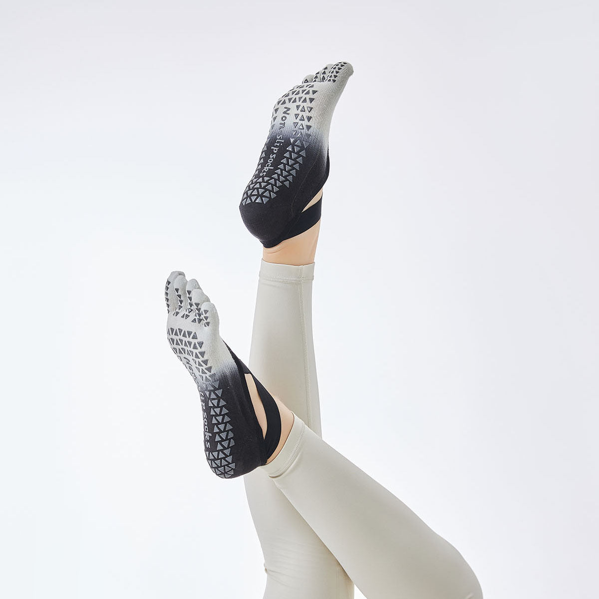 Yoga Socks Anti-Slip Five-Toe Cotton Fitness Socks