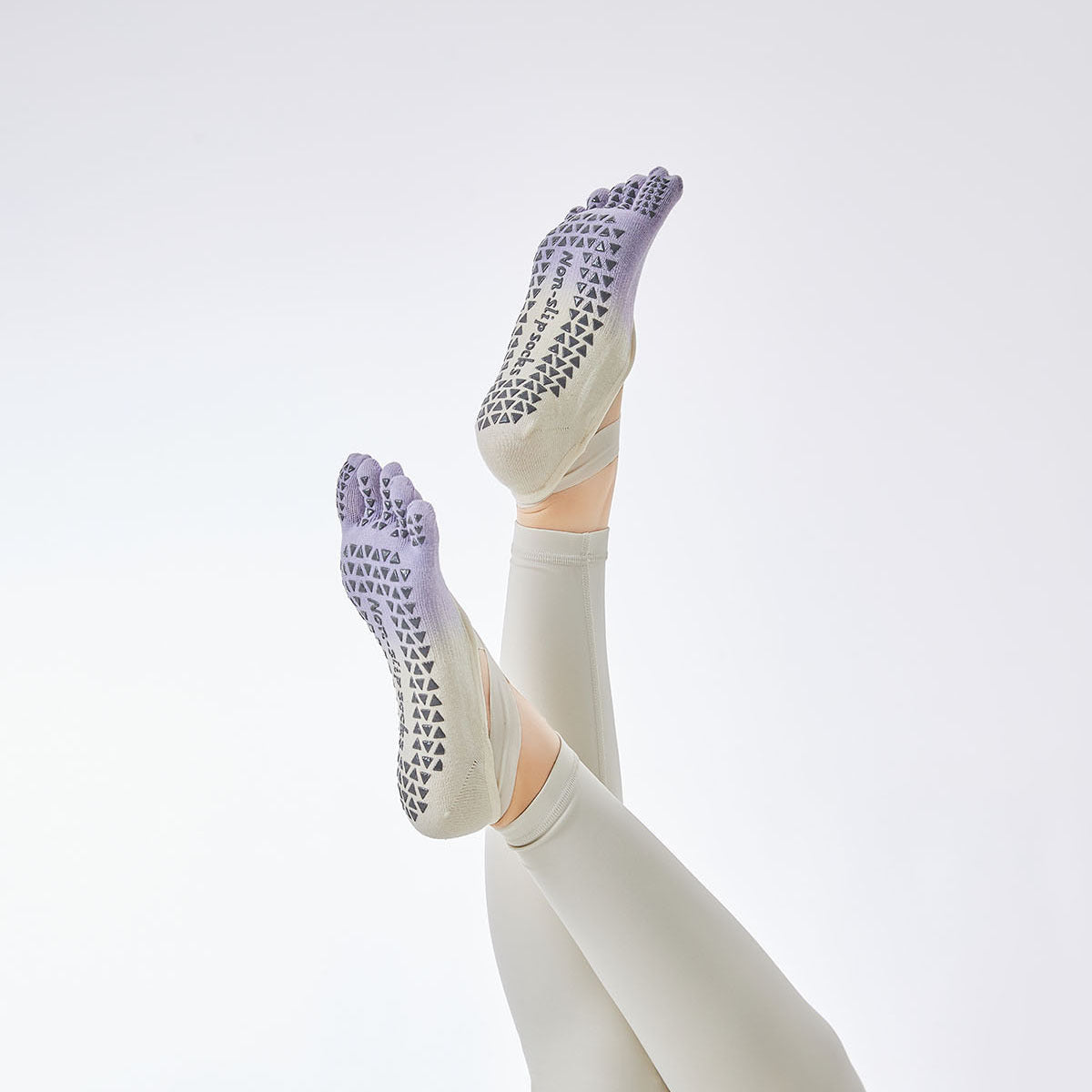 Yoga Socks Anti-Slip Five-Toe Cotton Fitness Socks