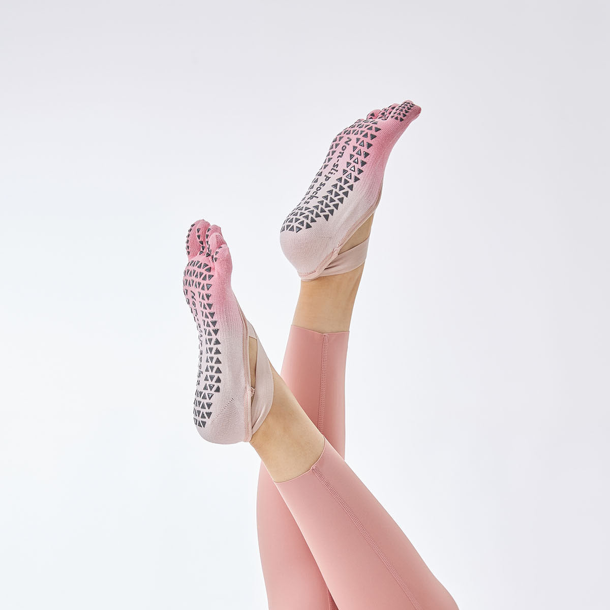 Yoga Socks Anti-Slip Five-Toe Cotton Fitness Socks