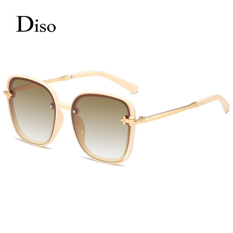 Sun protection retro sunglasses for women