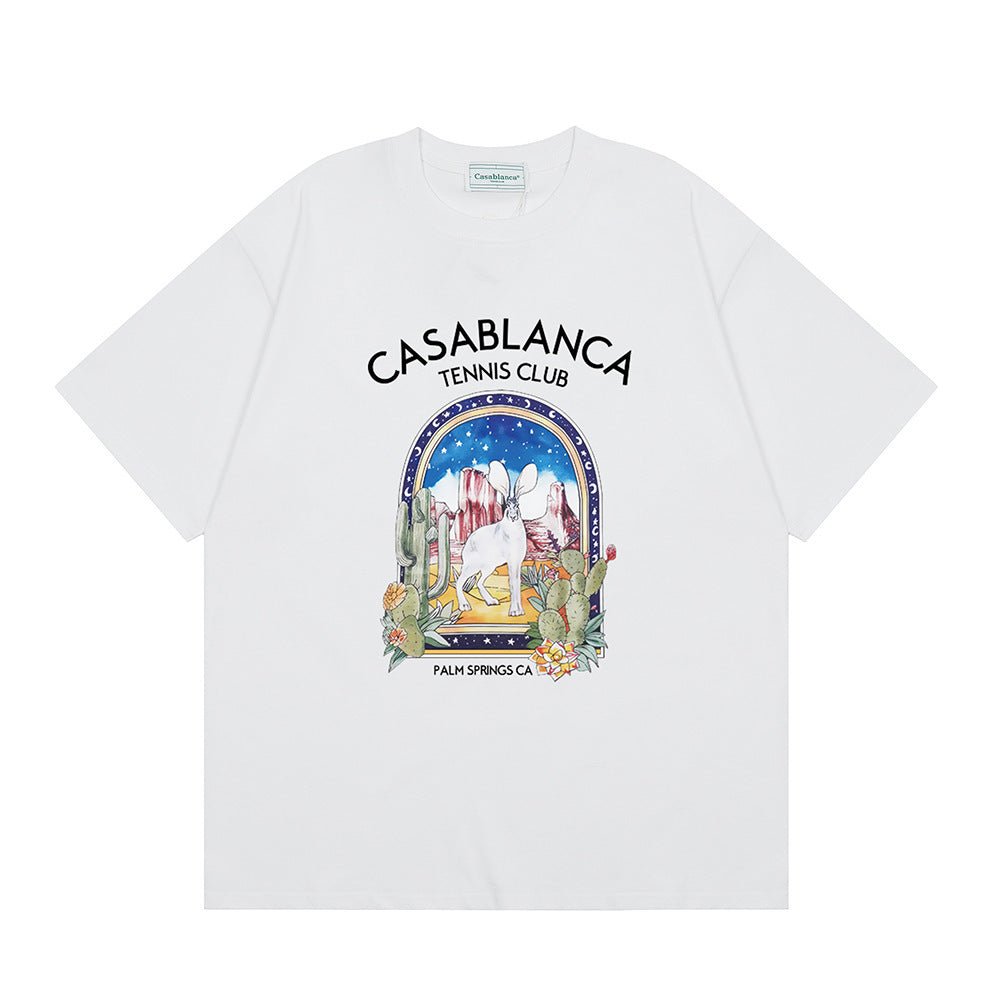 Loose short-sleeved T-shirts for both men and women