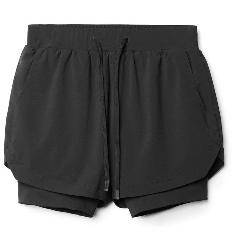 Men's Double-layer Breathable Sports Shorts