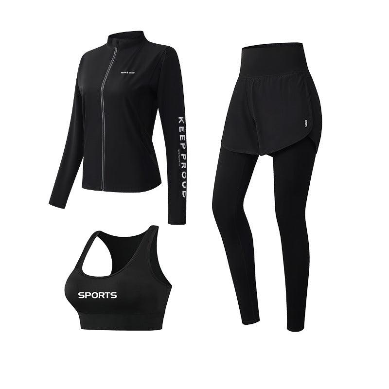 yoga and gym wear set for ladies