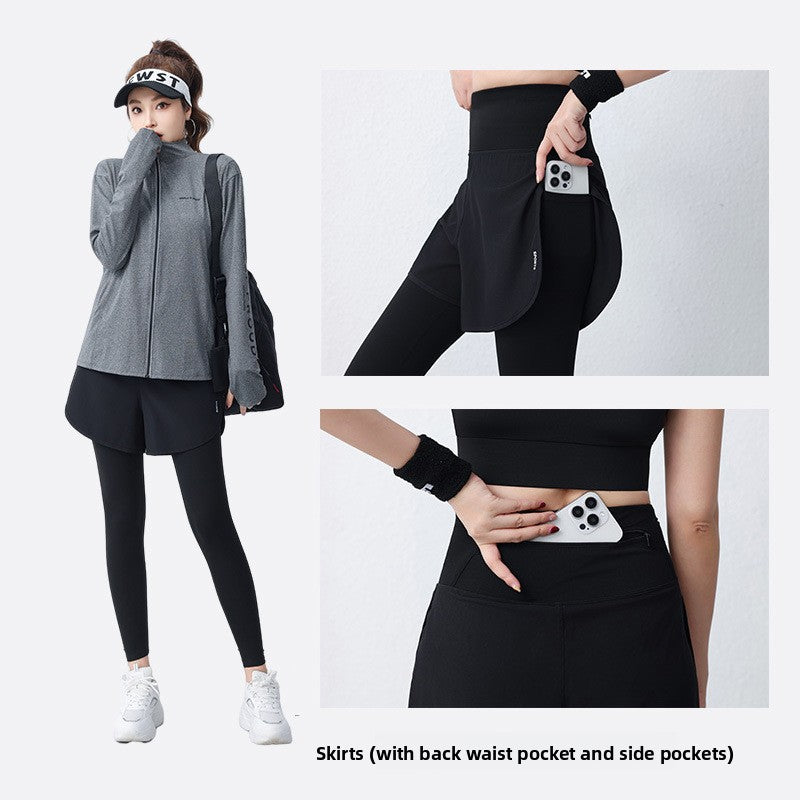 seamless yoga activewear outfit