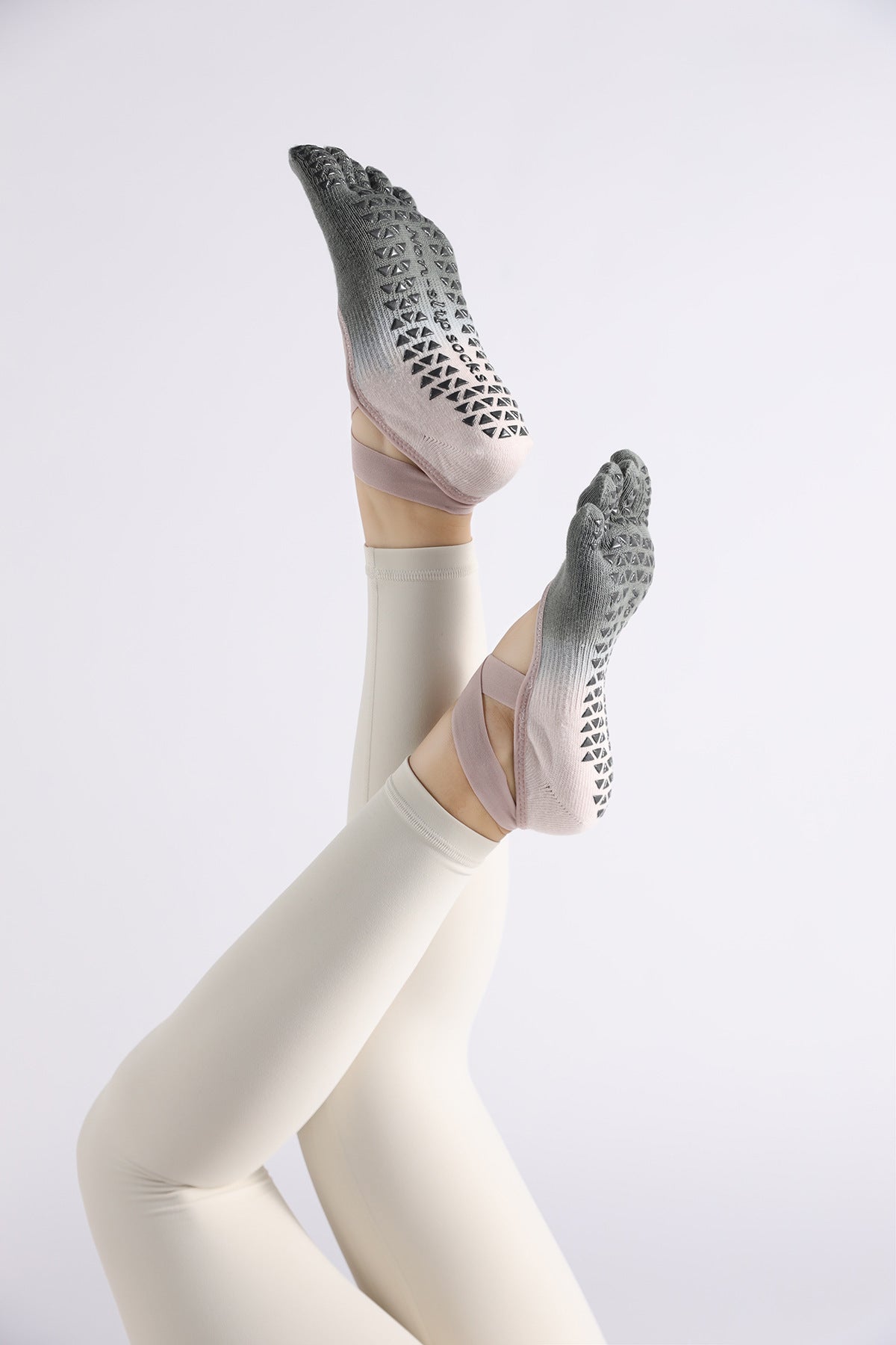 Yoga Socks Anti-Slip Five-Toe Cotton Fitness Socks