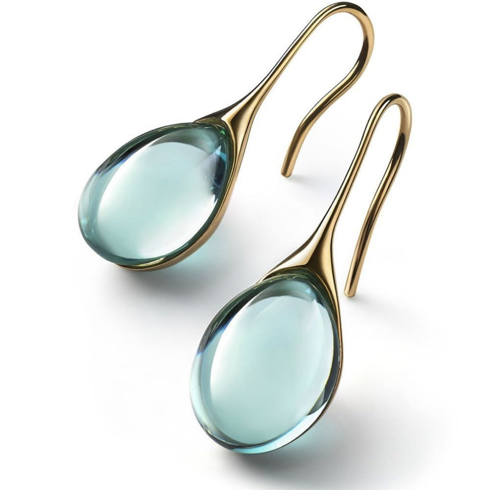 Cat's Eye Stone Earrings