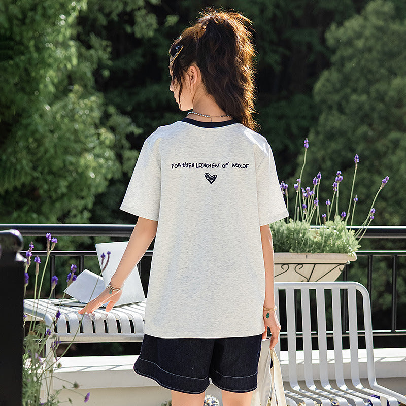 Loose and versatile casual tops and shorts for summer