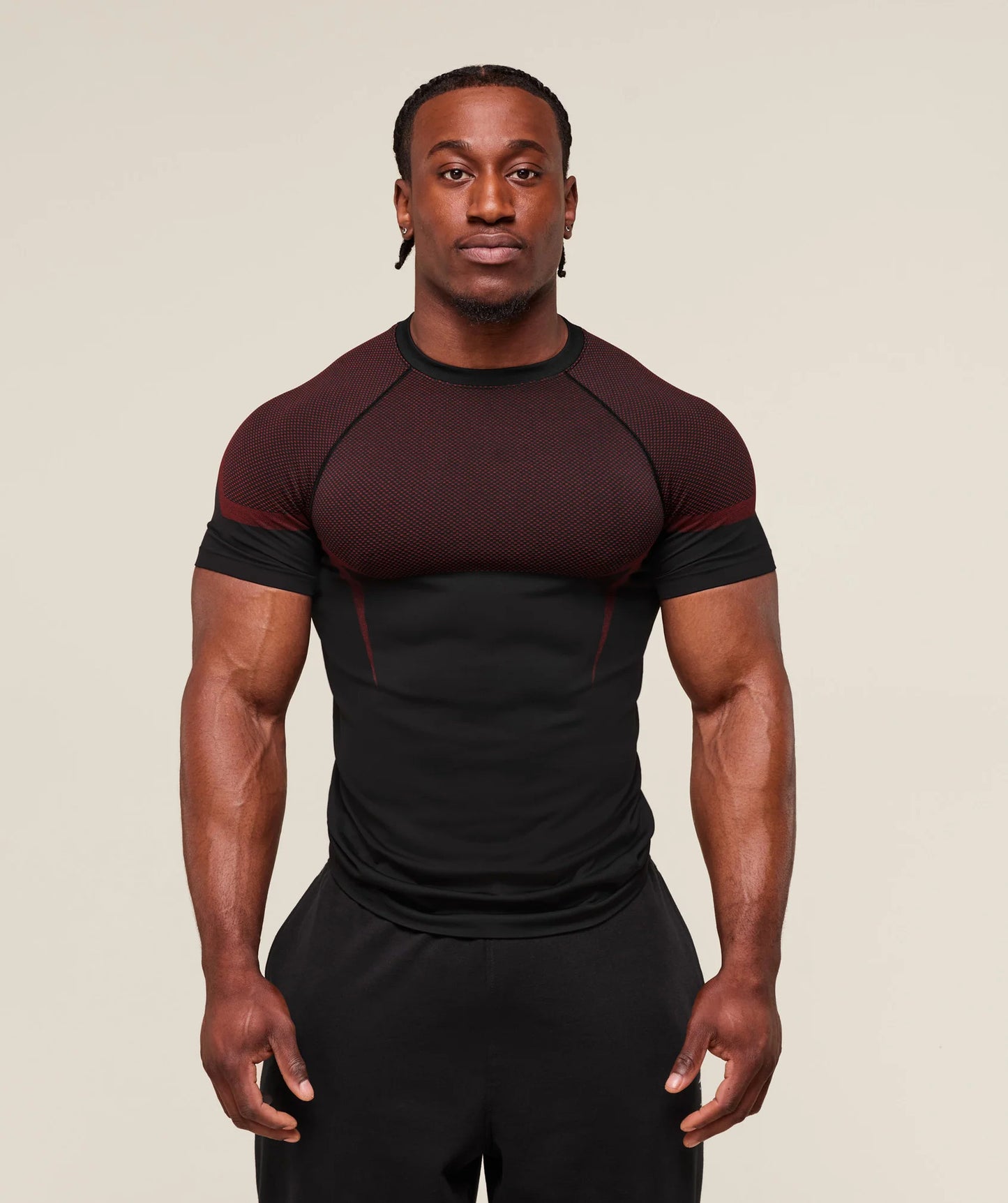 Fitness tops for men's casual wear