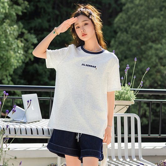 Loose and versatile casual tops and shorts for summer