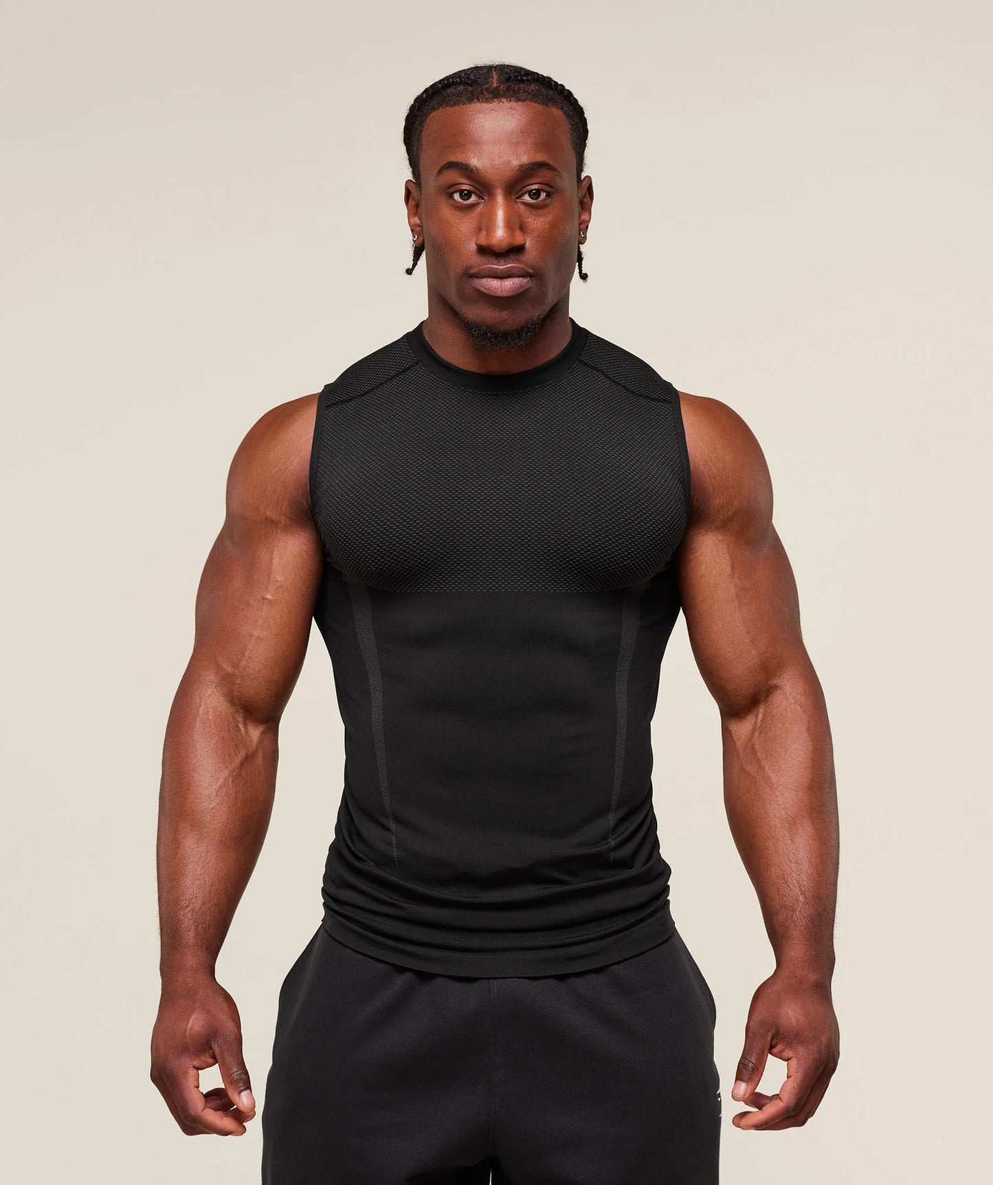 Fitness vest men's shirt casual breathable