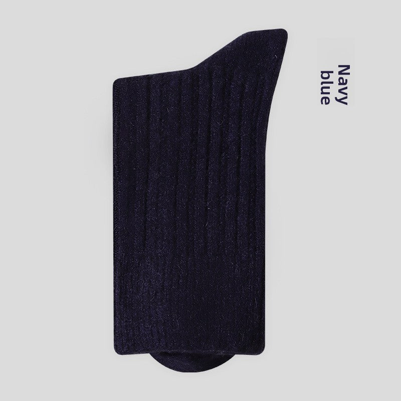 Men's Wool Warm Antibacterial Mid-Tube Socks