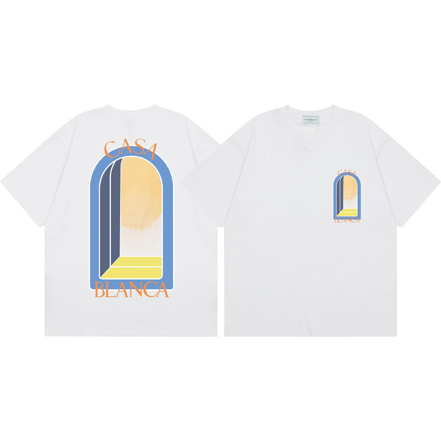 Loose short-sleeved T-shirts for both men and women