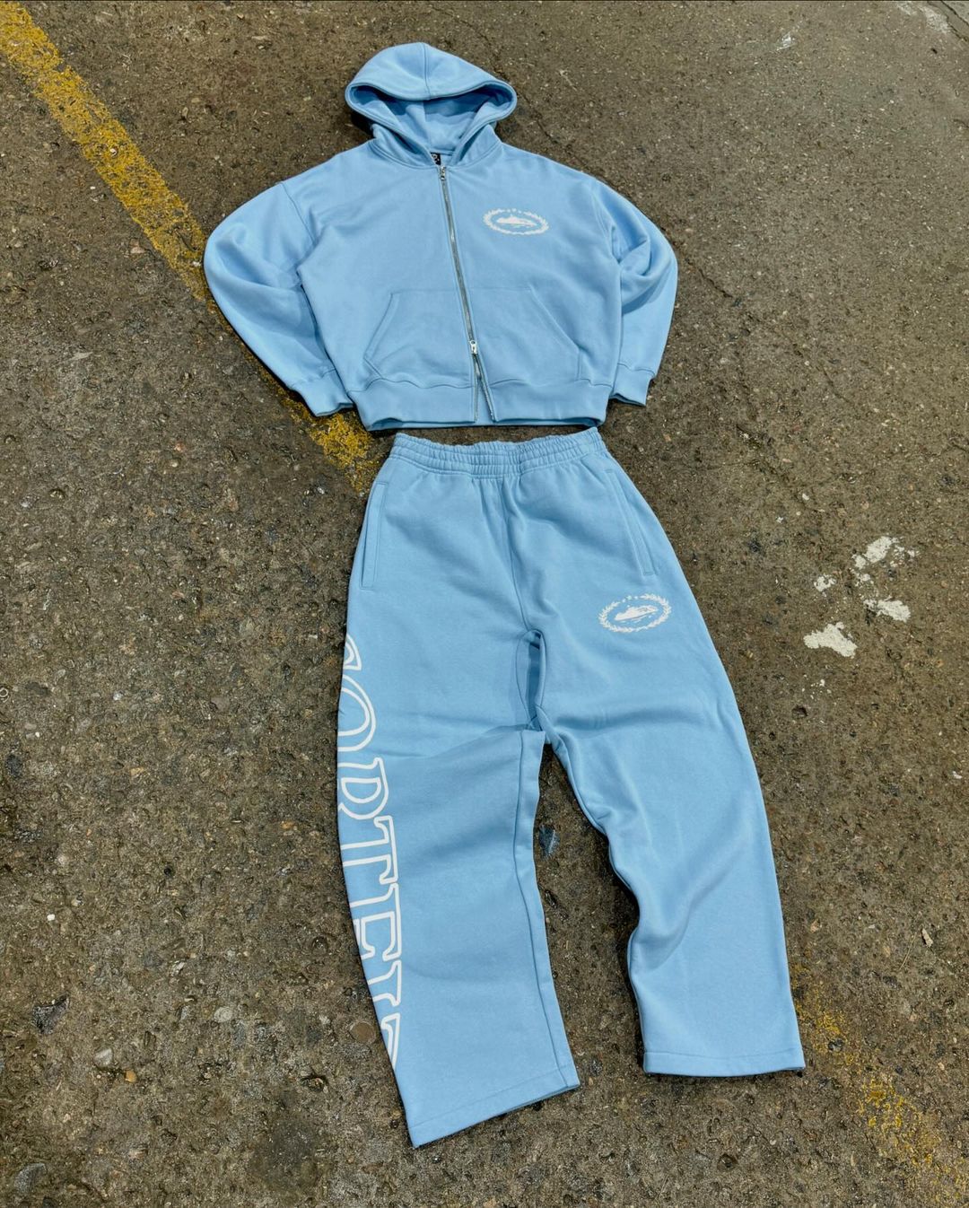 Alcatraz Island hooded sweatshirt and sweatpants set